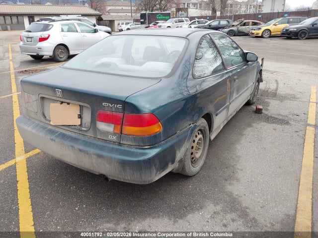 Aukcja sprzedaży 1997 Honda Civic Dx, vin: 1HGEJ6228VL802291, numer aukcji: 40051792