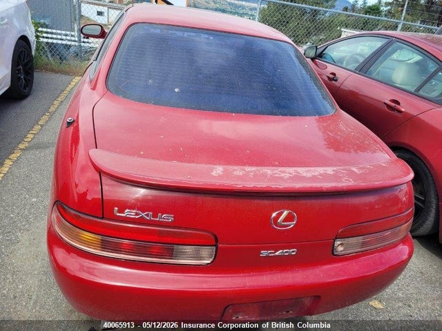 1996 Lexus Sc 400 მანქანა იყიდება აუქციონზე, vin: JT8CH32Y7T0050665, აუქციონის ნომერი: 40065913