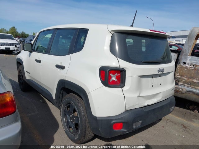 Продаж на аукціоні авто 2015 Jeep Renegade Sport, vin: ZACCJAAHXFPC53656, номер лоту: 40065919