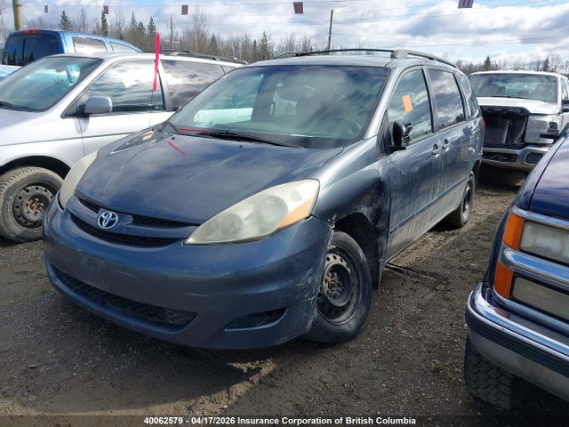 2006 Toyota Sienna Ce მანქანა იყიდება აუქციონზე, vin: 5TDZA29C26S399075, აუქციონის ნომერი: 40062579