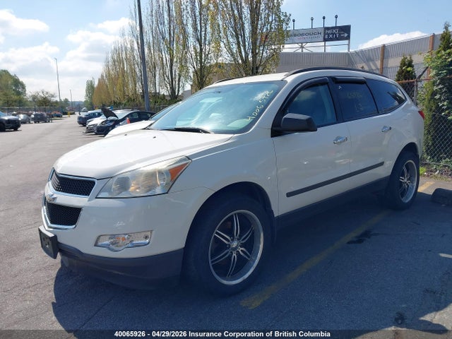 2010 Chevrolet Traverse Ls მანქანა იყიდება აუქციონზე, vin: 1GNLREED4AJ249741, აუქციონის ნომერი: 40065926