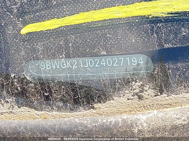 Aukcja sprzedaży 2002 Volkswagen Golf, vin: 9BWGK21J024027194, numer aukcji: 40065935