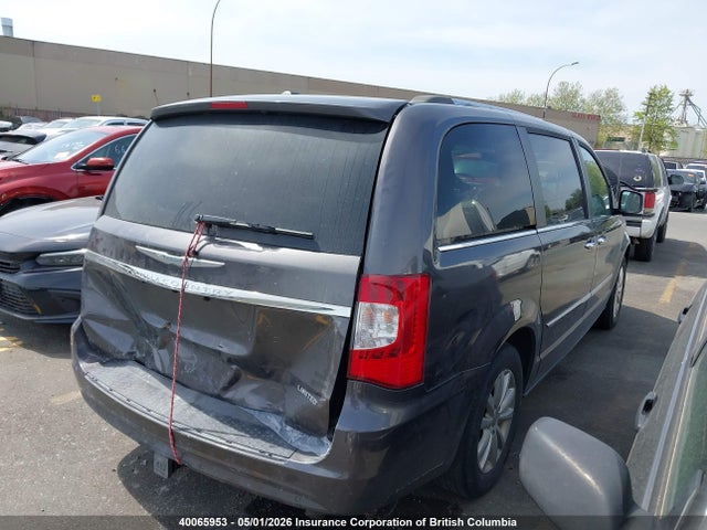 2016 Chrysler Town & Country Limited Platinum მანქანა იყიდება აუქციონზე, vin: 2C4RC1GG2GR302736, აუქციონის ნომერი: 40065953
