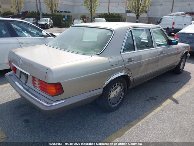 Продаж на аукціоні авто 1987 Mercedes-benz 560 Sel, vin: WDBCA39D4HA305104, номер лоту: 40065957