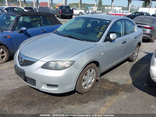 2008 Mazda 3 I მანქანა იყიდება აუქციონზე, vin: JM1BK32F281873762, აუქციონის ნომერი: 40065958