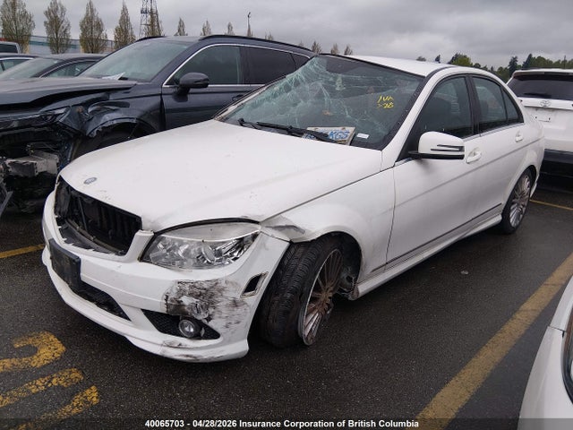 40065703 :رقم المزاد ، WDDGF8FB5AF412374 vin ، 2010 Mercedes-benz C 250 4matic مزاد بيع