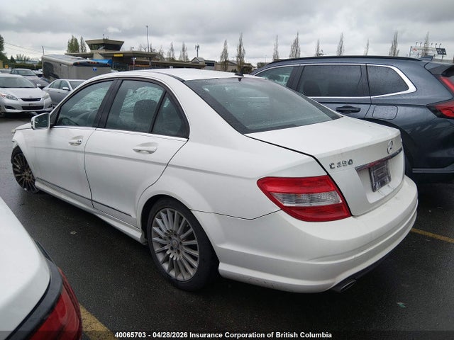 40065703 :رقم المزاد ، WDDGF8FB5AF412374 vin ، 2010 Mercedes-benz C 250 4matic مزاد بيع