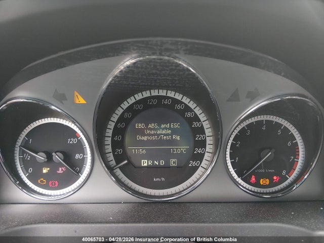 40065703 :رقم المزاد ، WDDGF8FB5AF412374 vin ، 2010 Mercedes-benz C 250 4matic مزاد بيع