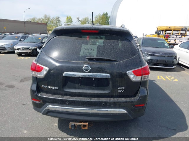 2014 Nissan Pathfinder S/sv/sl/platinum მანქანა იყიდება აუქციონზე, vin: 5N1AR2MM6EC664582, აუქციონის ნომერი: 40065974