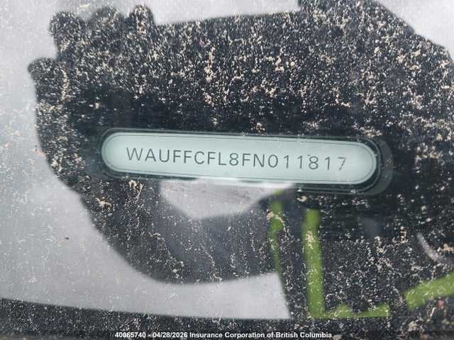 Продажа на аукционе авто 2015 Audi A4 Premium Plus, vin: WAUFFCFL8FN011817, номер лота: 40065740