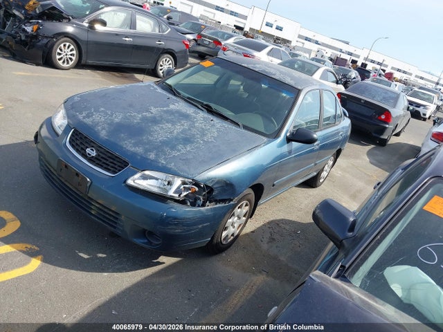 Продажа на аукционе авто 2002 Nissan Sentra Xe/gxe, vin: 3N1CB51D12L589459, номер лота: 40065979