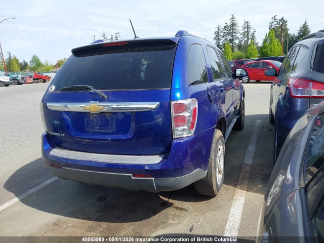 2007 Chevrolet Equinox Lt მანქანა იყიდება აუქციონზე, vin: 2CNDL63F776077389, აუქციონის ნომერი: 40065989