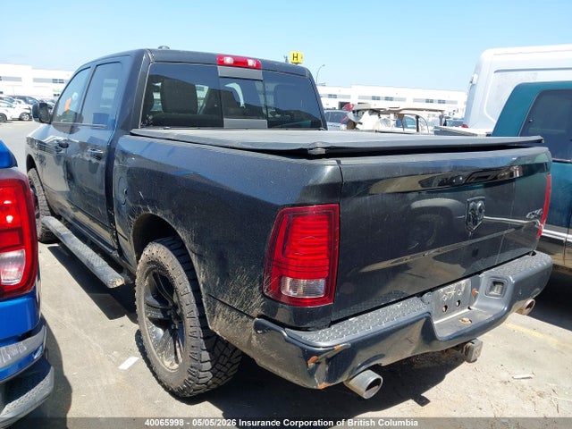 2015 Ram 1500 Sport მანქანა იყიდება აუქციონზე, vin: 1C6RR7MT3FS765654, აუქციონის ნომერი: 40065998