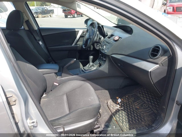 2012 Mazda 3 I მანქანა იყიდება აუქციონზე, vin: JM1BL1L72C1666998, აუქციონის ნომერი: 40066003