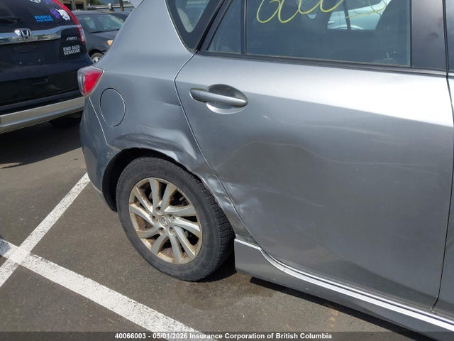 2012 Mazda 3 I მანქანა იყიდება აუქციონზე, vin: JM1BL1L72C1666998, აუქციონის ნომერი: 40066003