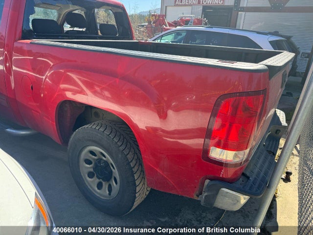 40066010 :رقم المزاد ، 1GTR1VE01BZ243907 vin ، 2011 Gmc Sierra C1500 Sle مزاد بيع