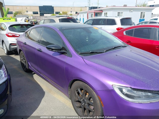 Продажа на аукционе авто 2016 Chrysler 200, vin: 1C3CCCCG2GN176502, номер лота: 40066016