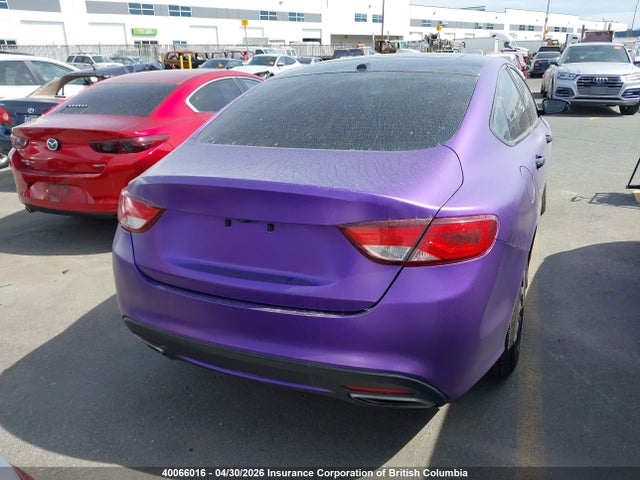 Продажа на аукционе авто 2016 Chrysler 200, vin: 1C3CCCCG2GN176502, номер лота: 40066016