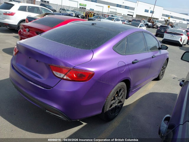 Продажа на аукционе авто 2016 Chrysler 200, vin: 1C3CCCCG2GN176502, номер лота: 40066016