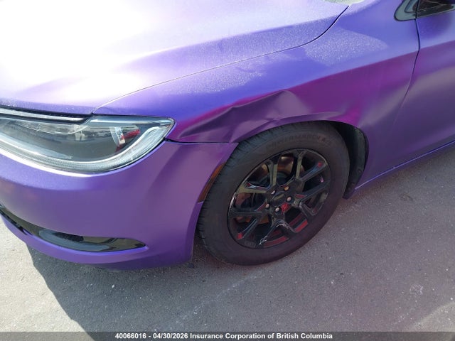 Продажа на аукционе авто 2016 Chrysler 200, vin: 1C3CCCCG2GN176502, номер лота: 40066016