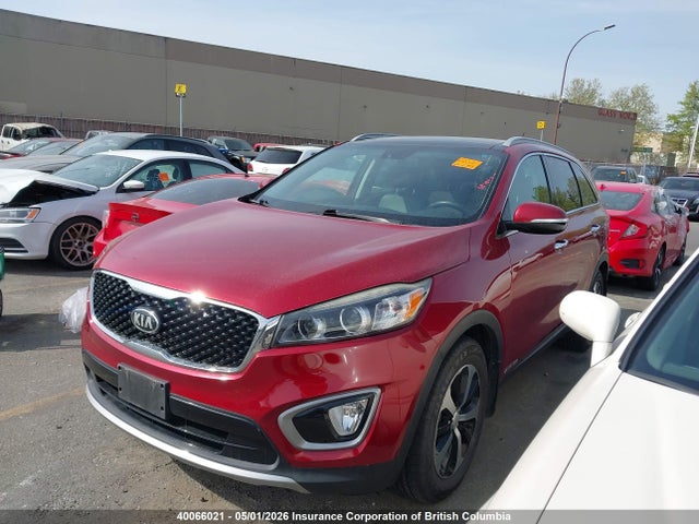 Продаж на аукціоні авто 2016 Kia Sorento 3.3l Ex/3.3l Ex+, vin: 5XYPHDA58GG027105, номер лоту: 40066021