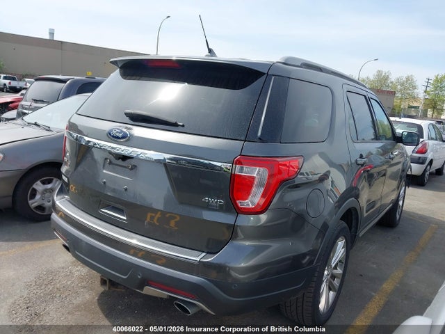 1FM5K8D83JGB01052 Ford EXPLORER XLT