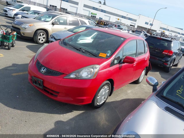 Aukcja sprzedaży 2010 Honda Fit, vin: JHMGE8H55AC806266, numer aukcji: 40066026