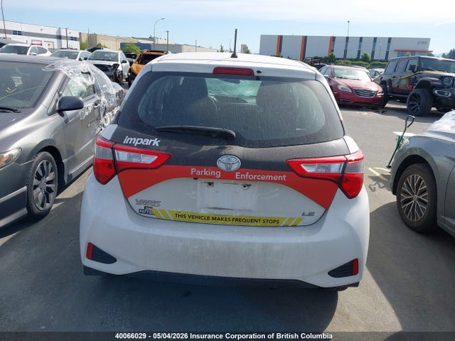 40066029 :رقم المزاد ، VNKKTUD36JA089619 vin ، 2018 Toyota Yaris مزاد بيع