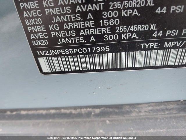 Продажа на аукционе авто 2023 Volkswagen Id.4 Pro S Plus, vin: 1V2JNPE85PC017395, номер лота: 40061921