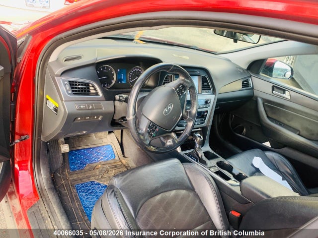 2016 Hyundai Sonata Sport Tech მანქანა იყიდება აუქციონზე, vin: 5NPE34AF2GH416345, აუქციონის ნომერი: 40066035