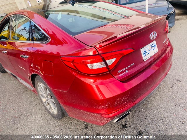2016 Hyundai Sonata Sport Tech მანქანა იყიდება აუქციონზე, vin: 5NPE34AF2GH416345, აუქციონის ნომერი: 40066035