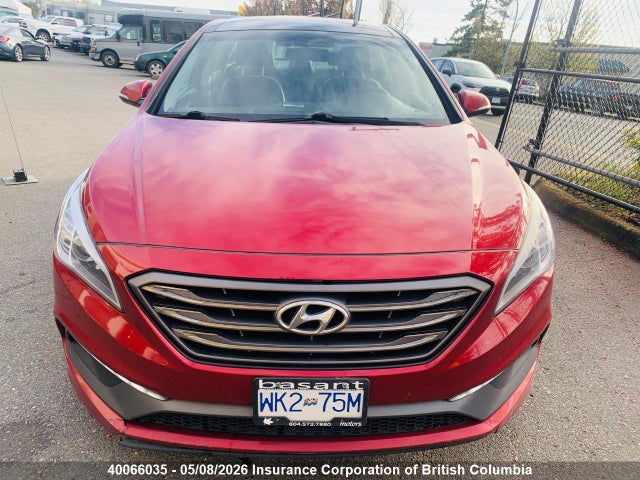 2016 Hyundai Sonata Sport Tech მანქანა იყიდება აუქციონზე, vin: 5NPE34AF2GH416345, აუქციონის ნომერი: 40066035