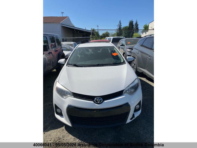 40066041 :رقم المزاد ، 2T1BURHE5GC485916 vin ، 2016 Toyota Corolla S مزاد بيع