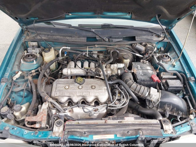 40066042 :رقم المزاد ، 1FALP15J5SW322574 vin ، 1995 Ford Escort Lx/sport مزاد بيع