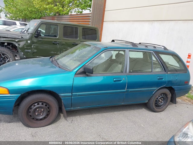 40066042 :رقم المزاد ، 1FALP15J5SW322574 vin ، 1995 Ford Escort Lx/sport مزاد بيع