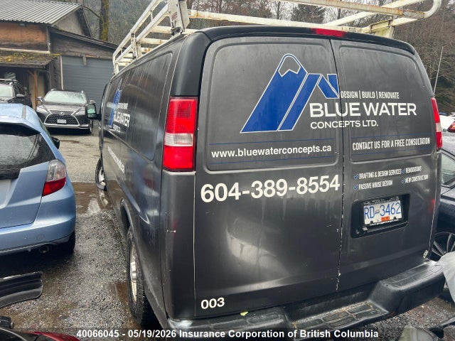 1GCZGHFG5G1320151 Chevrolet Express 3500 1wt