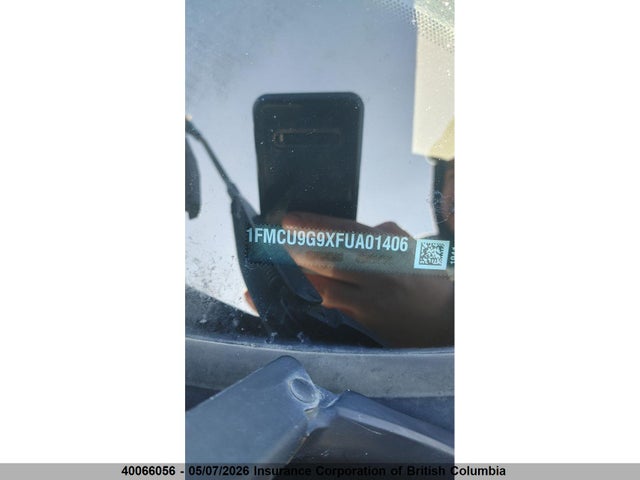 1FMCU9G9XFUA01406 Ford ESCAPE SE