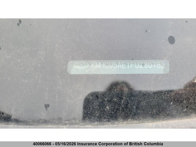 KMHCU5AE1FU230782 Hyundai Accent Gls/se