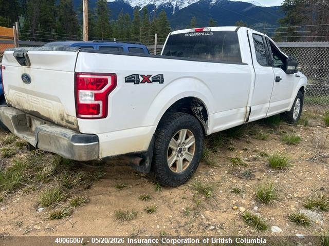 2018 Ford F150 მანქანა იყიდება აუქციონზე, vin: 1FTFX1EG9JKD27276, აუქციონის ნომერი: 40066067