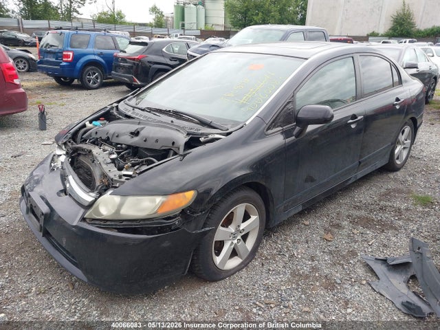 40066083 :رقم المزاد ، 2HGFA15897H041942 vin ، 2007 Honda Civic مزاد بيع