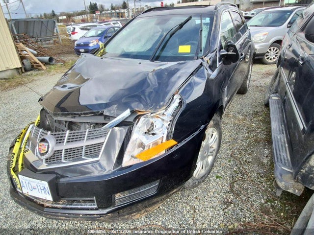 2010 Cadillac Srx მანქანა იყიდება აუქციონზე, vin: 3GYFNGEY6AS561939, აუქციონის ნომერი: 40066094