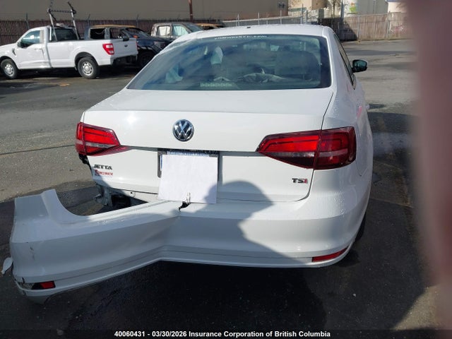 2017 Volkswagen Jetta S მანქანა იყიდება აუქციონზე, vin: 3VW2B7AJ9HM200674, აუქციონის ნომერი: 40060431