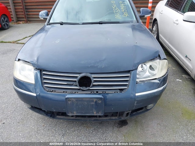 Продажа на аукционе авто 2004 Volkswagen Passat Gls/gls 4motion, vin: WVWVD23B44E217319, номер лота: 40059449