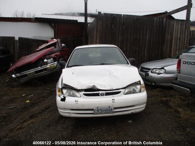 2000 Toyota Corolla Ce/le მანქანა იყიდება აუქციონზე, vin: 2T1BR12E0YC789782, აუქციონის ნომერი: 40066122