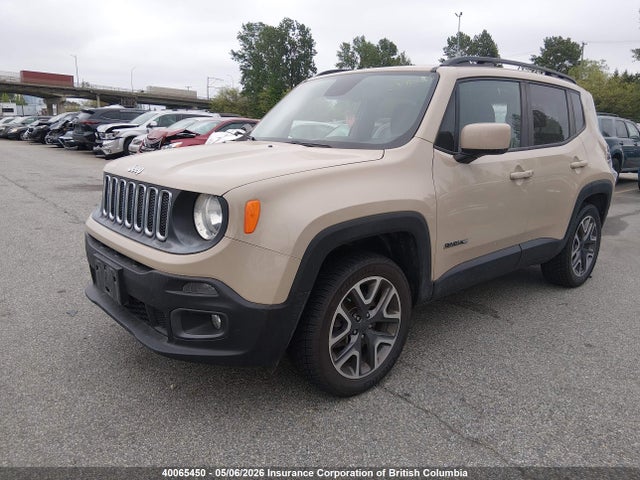 40065450 :رقم المزاد ، ZACCJBBT9GPD07863 vin ، 2016 Jeep Renegade Latitude مزاد بيع
