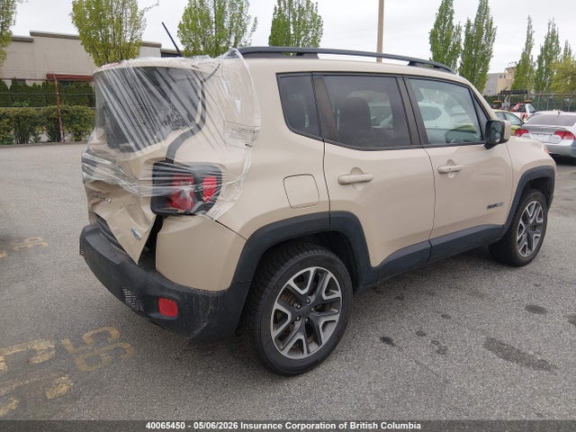 40065450 :رقم المزاد ، ZACCJBBT9GPD07863 vin ، 2016 Jeep Renegade Latitude مزاد بيع