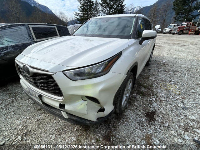 2020 Toyota Highlander Le მანქანა იყიდება აუქციონზე, vin: 5TDBZRBHXLS500075, აუქციონის ნომერი: 40066131