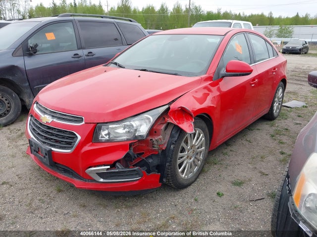 2015 Chevrolet Cruze მანქანა იყიდება აუქციონზე, vin: 1G1PH5SB8F7279550, აუქციონის ნომერი: 40066144