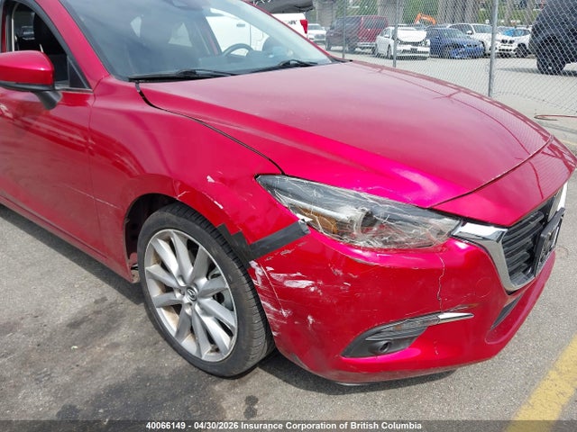 Aukcja sprzedaży 2017 Mazda Mazda3 Gt, vin: JM1BN1M33H1133085, numer aukcji: 40066149
