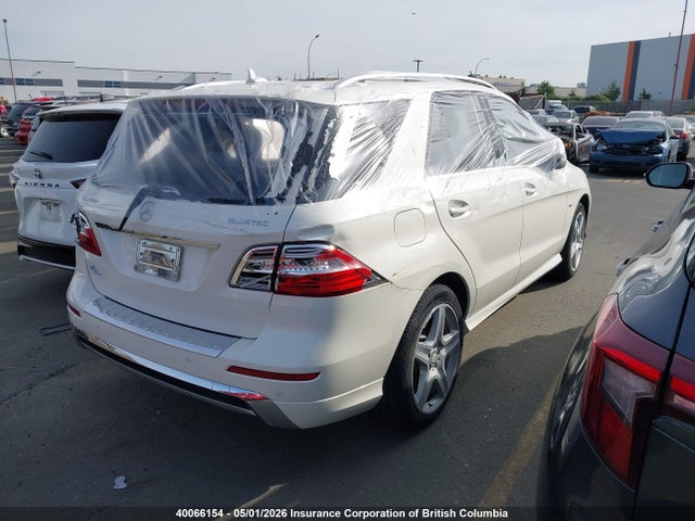 Aukcja sprzedaży 2012 Mercedes-benz Ml 350 Bluetec, vin: 4JGDA2EB0CA055112, numer aukcji: 40066154